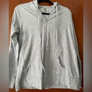 Lightweight hooded zip jacket by Sofia size L